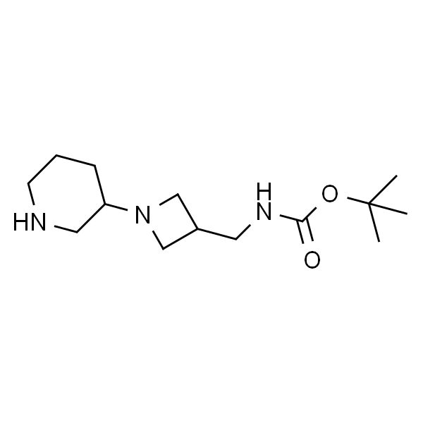 (1-哌啶-3-基-氮杂啶-3-甲基)-氨基甲酸叔丁酯