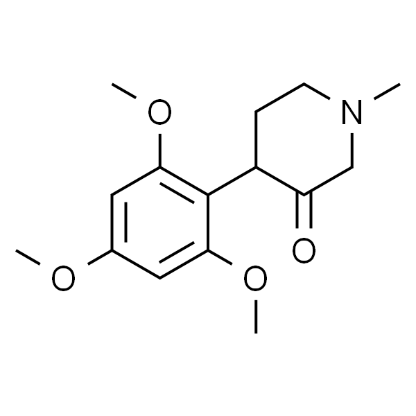 1-甲基-4-(2,4,6-三甲氧基苯基)哌啶-3-酮