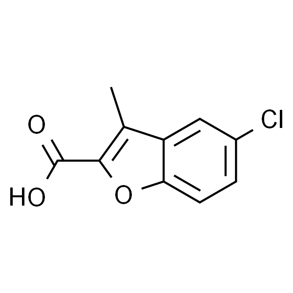 5-氯-3-甲基-苯并呋喃-2-羧酸