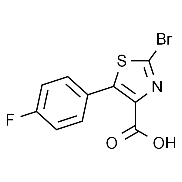 2-溴-5-(4-氟苯基)噻唑-4-羧酸