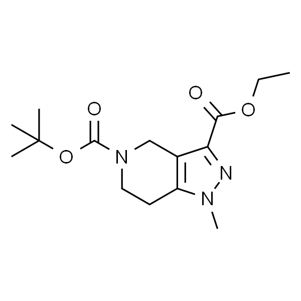 5-(叔丁基)-3-乙基-1-甲基-1,4,6,7-四氢-5H-吡唑并[4,3-c]吡啶-3,5-二羧酸酯