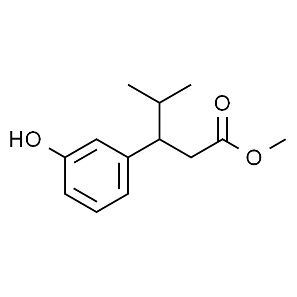 3-(3-羟基苯基)-4-甲基戊酸甲酯