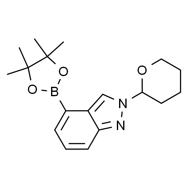 2-(Tetrahydro-2H-pyran-2-yl)-4-(4,4,5,5-tetramethyl-1,3,2-dioxaborolan-2-yl)-2H-indazole
