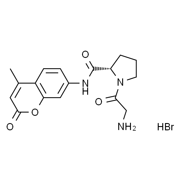 甘氨酰-脯氨酸-7-氨基-4-甲基香豆素氢溴酸盐