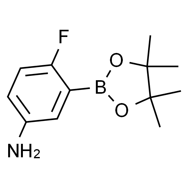 4-氟-3-(4,4,5,5-四甲基-1,3,2-二氧杂硼杂环戊烷-2-基)苯胺