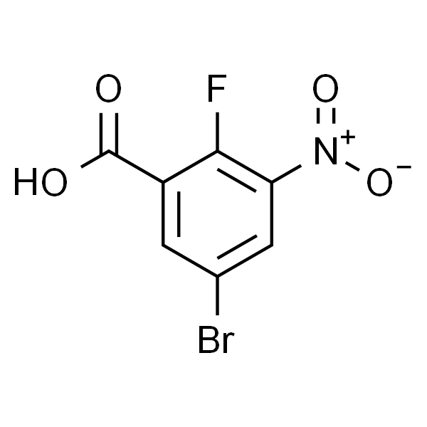 5-溴-2-氟-3-硝基苯甲酸