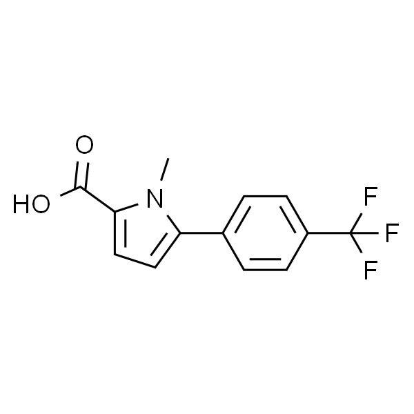 1-甲基-5-(4-三氟甲基苯基)吡咯-2-甲酸