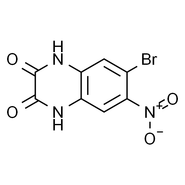6-溴-7-硝基-1,4-二氢喹喔啉-2,3-二酮