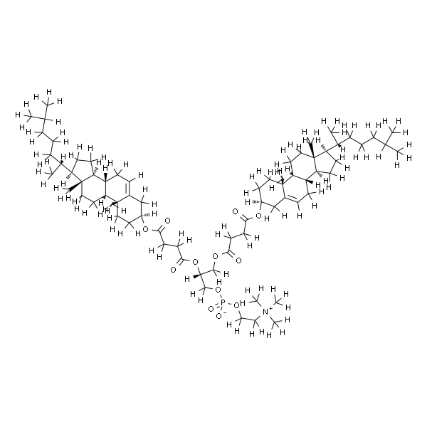 1,2-dicholesterylhemisuccinoyl-sn-glycero-3-phosphocholine