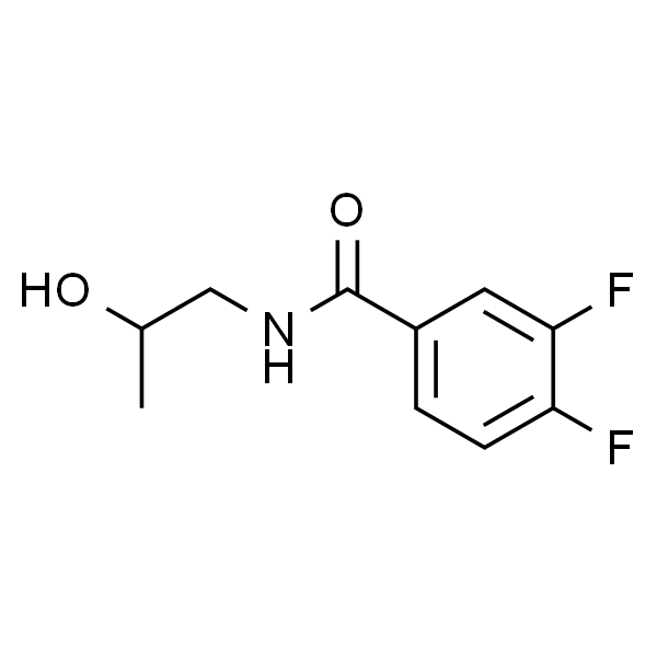 3,4-二氟-N-(2-羟基丙基)苯甲酰胺