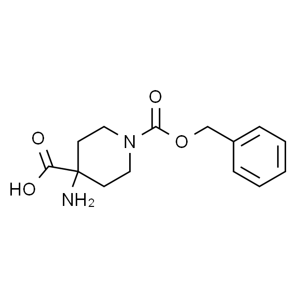 1-Cbz-4-氨基哌啶-4-甲酸