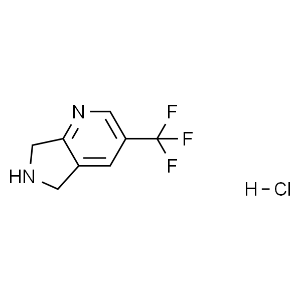 3-(三氟甲基)-6,7-二氢-5H-吡咯并[3,4-b]吡啶盐酸盐