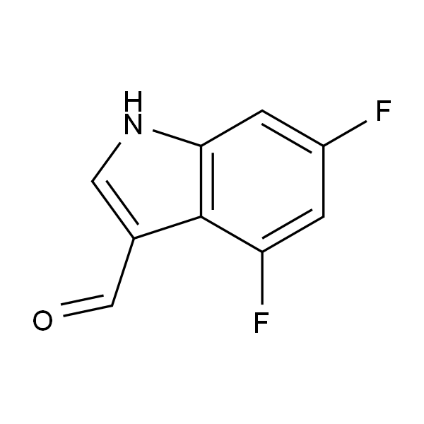 4,6-二氟-1H-吲哚-3-甲醛