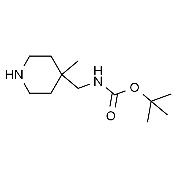 ((4-甲基哌啶-4-基)甲基)氨基甲酸叔丁酯