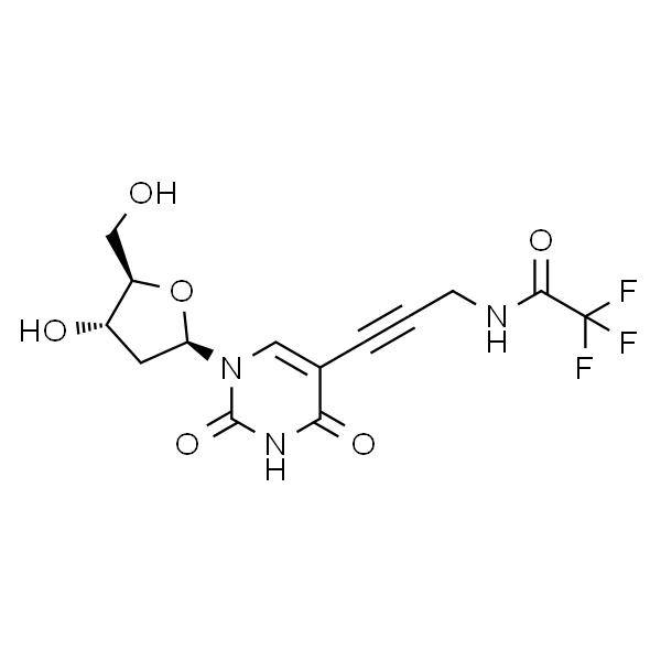 2,2,2-三氟-N-(3-(1-((2R,4S,5R)-4-羟基-5-(羟甲基)四氢呋喃-2-基)-2,4-二氧基-1,2,3,4-四氢嘧啶-5-基)丙-2-炔基)乙酰胺