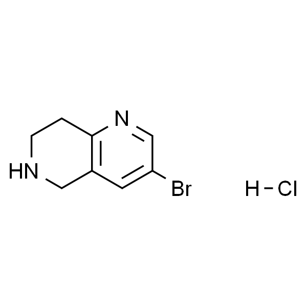 3-溴-5,6,7,8-四氢-1,6-萘啶盐酸盐