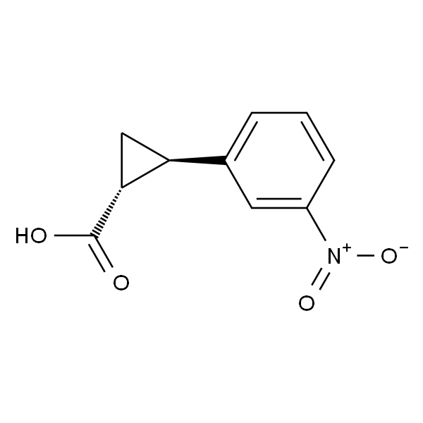 反式-2-（3-硝基苯基）环丙烷-1-羧酸