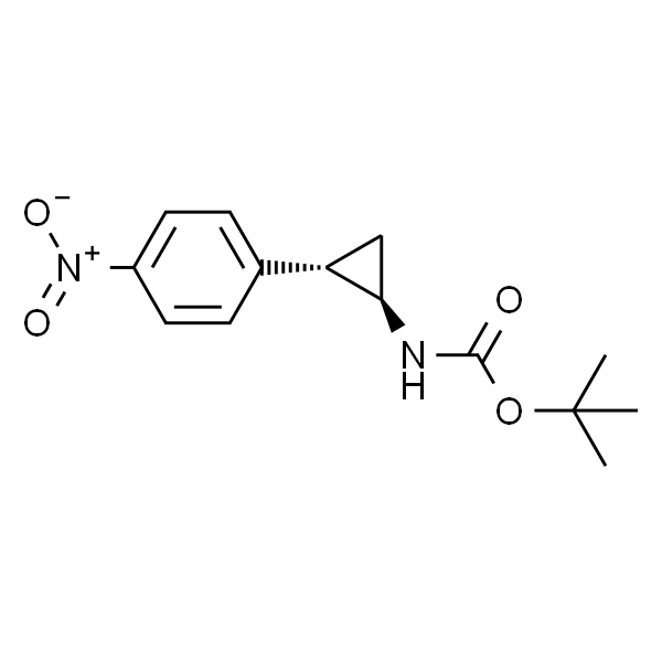 叔丁基((1R,2S)-2-(4-硝基苯基)环丙基)氨基甲酸酯