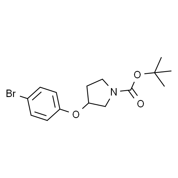 1-N-Boc-3-(4-溴苯氧基)吡咯烷