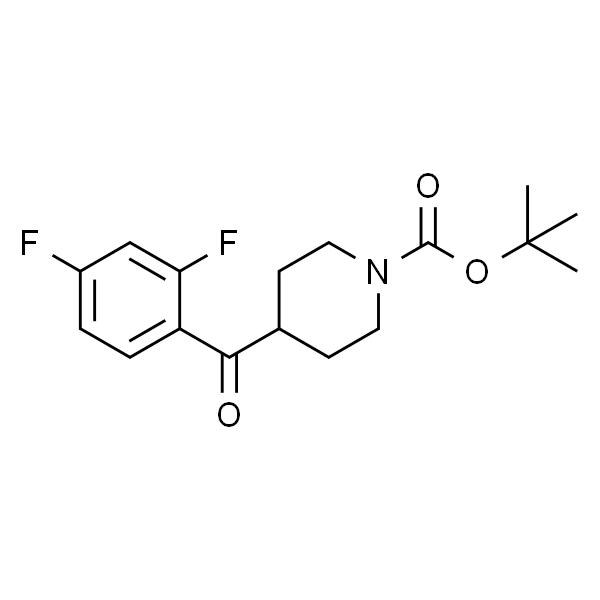 tert-butyl 4-(2,4-difluorobenzoyl)piperidine-1-carboxylate