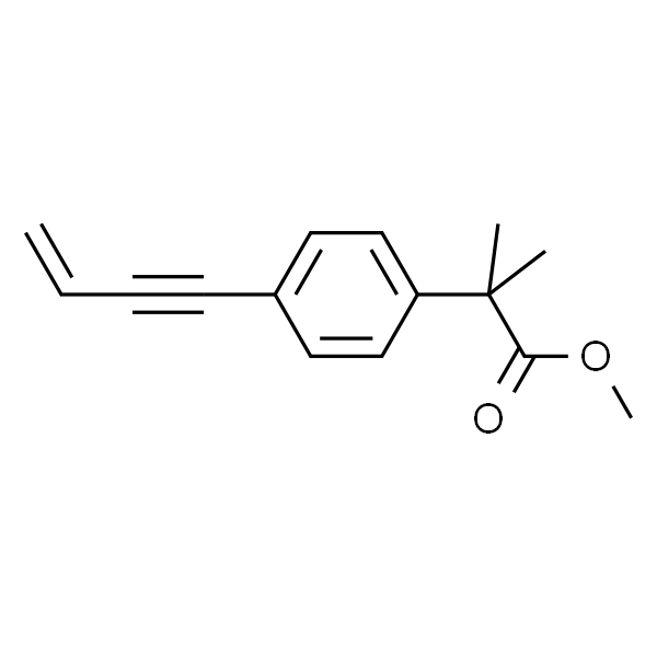 4-[(2-Vinyl]-1-enthyne)-α,α-dimethyl-benzeneacetic Acid Methyl Ester