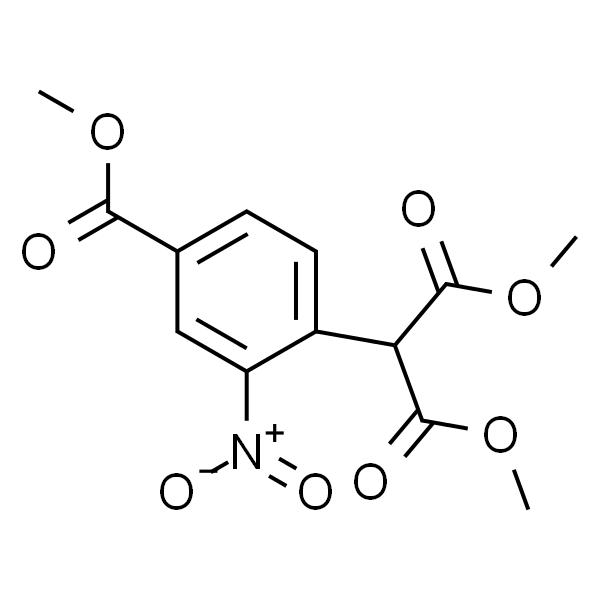 2-[4-甲氧羰基-2-硝基苯基]-丙二酸-1，3-二甲酯