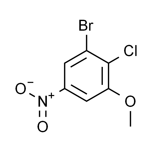 1-溴-2-氯-3-甲氧基-5-硝基苯