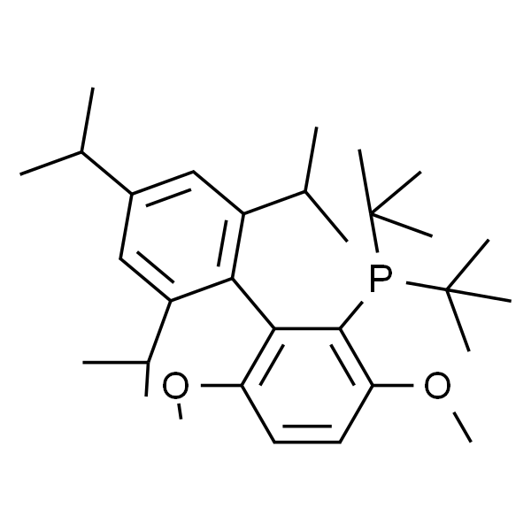 二叔丁基(2’,4’,6’-三异丙基-3,6-二甲氧基联苯-2-基)膦