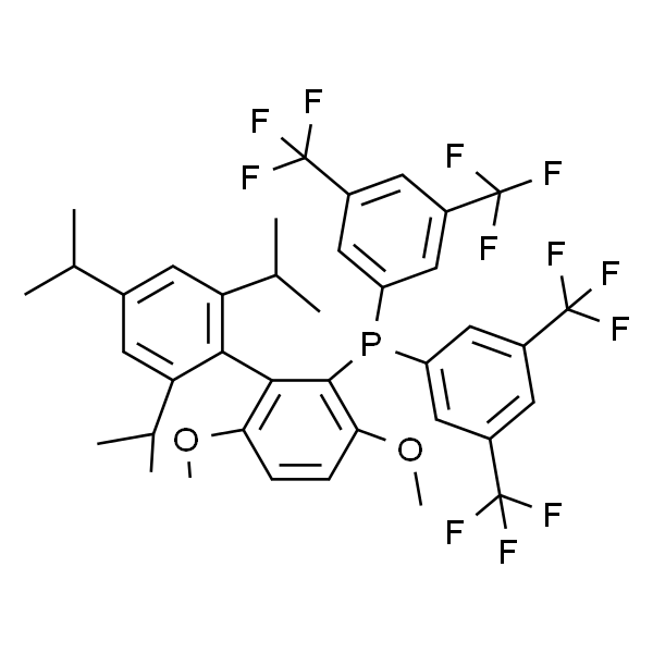 2-[二3,5-双(三氟甲基)苯基膦]-3,6-二甲氧基-2',4',6'-三异丙基-1,1'-联苯