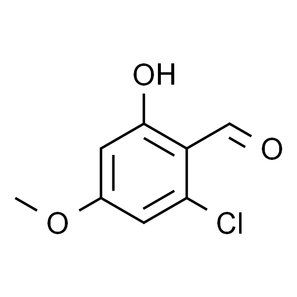 2-氯-4-甲氧基-6-羟基苯甲醛