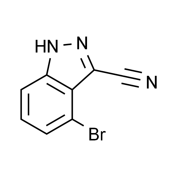 4-溴-3-氰基-1-氢吲唑