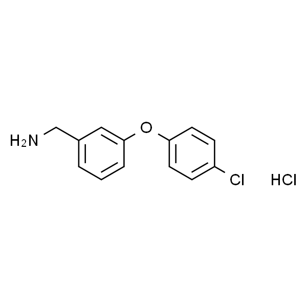 (3-(4-氯苯氧基)苯基)甲胺盐酸盐