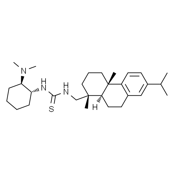 N-?[(1R,?2R)?-?2-?(Dimethylamino)?cyclohexyl]?-?N'-?[[(1R,?4aS,10aR)-1,2,3,4,4a,9,10,10a-octahydro-1,4a-dimethyl-?7-?(1-?methylethyl)?-?1-?phenanthrenyl]?methyl]?thiourea