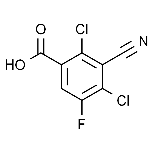 2,4-二氯-3-氰基-5-氟苯甲酸