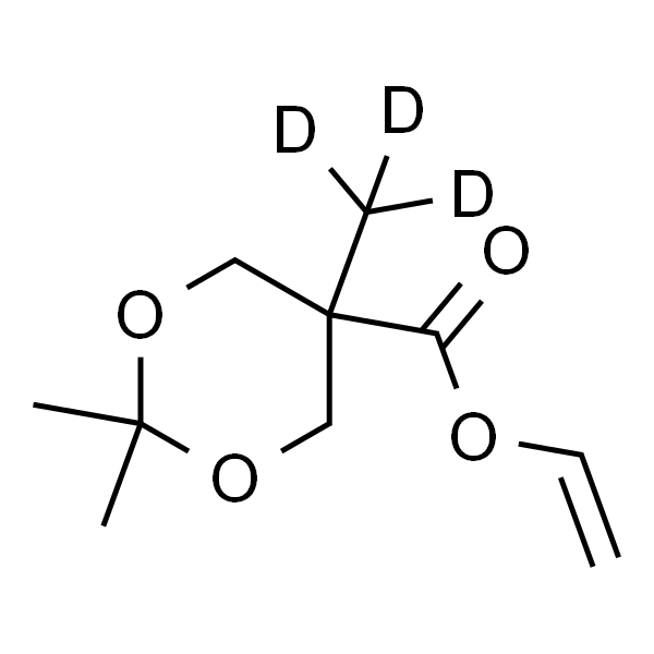 2,2,5-Trimethyl-1,3-dioxane-5-carboxylic Acid Vinyl Ester-d3