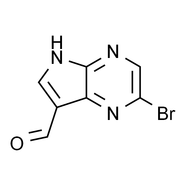 2-Bromo-5H-pyrrolo[2,3-b]pyrazine-7-carbaldehyde