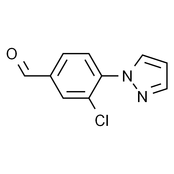 3-氯-4-(1-吡唑基)苯甲醛