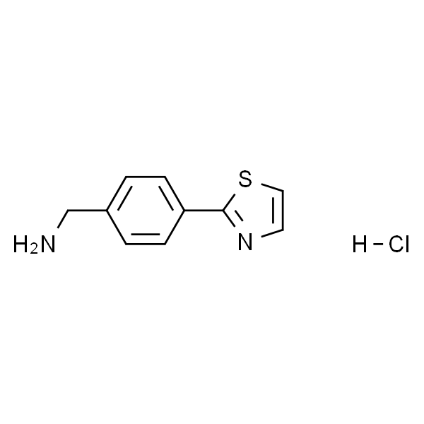 (4-(噻唑-2-基)苯基)甲胺盐酸盐