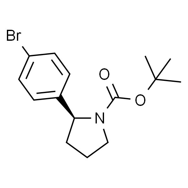 (S)-2-(4-溴苯基)吡咯烷-1-羧酸叔丁酯