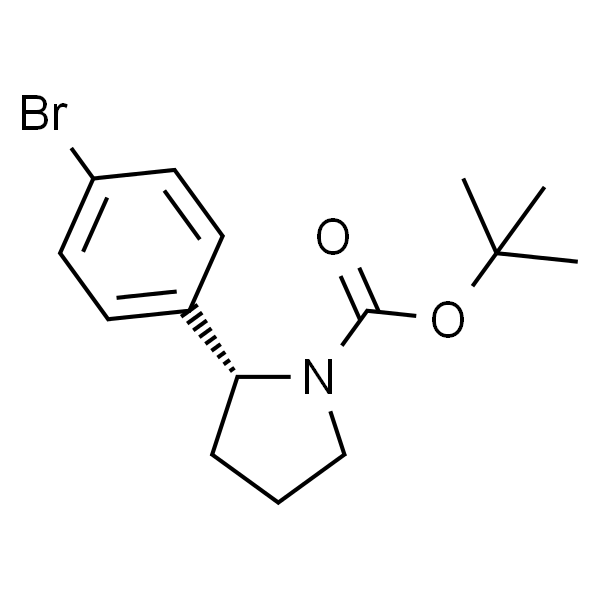 (R)-2-(4-溴苯基)吡咯烷-1-羧酸叔丁酯