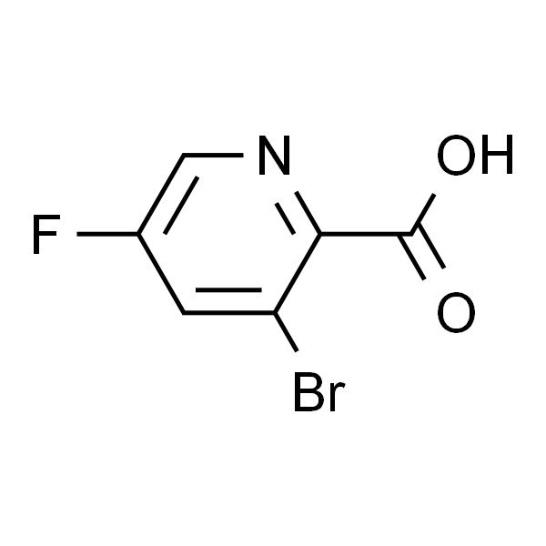 3-溴-5-氟吡啶-2-甲酸