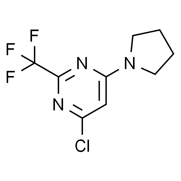 4-氯-6-(1-吡咯基)-2-三氟甲基嘧啶