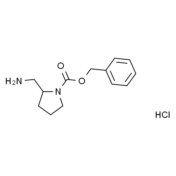 2-(氨基甲基)吡咯烷-1-羧酸苄酯盐酸盐