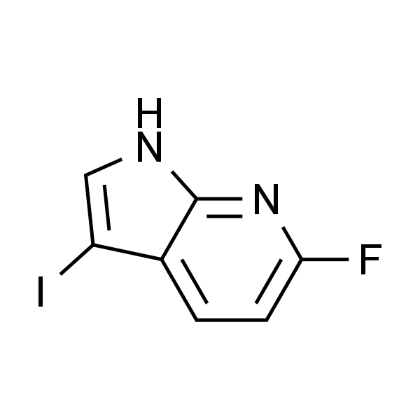 6-氟-3-碘-7-氮杂-吲哚
