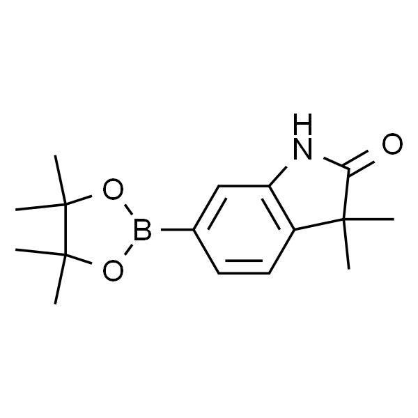 3,3-二甲基-6-(4,4,5,5-四甲基-1,3,2-二氧硼杂环戊烷-2-基)二氢吲哚-2-酮