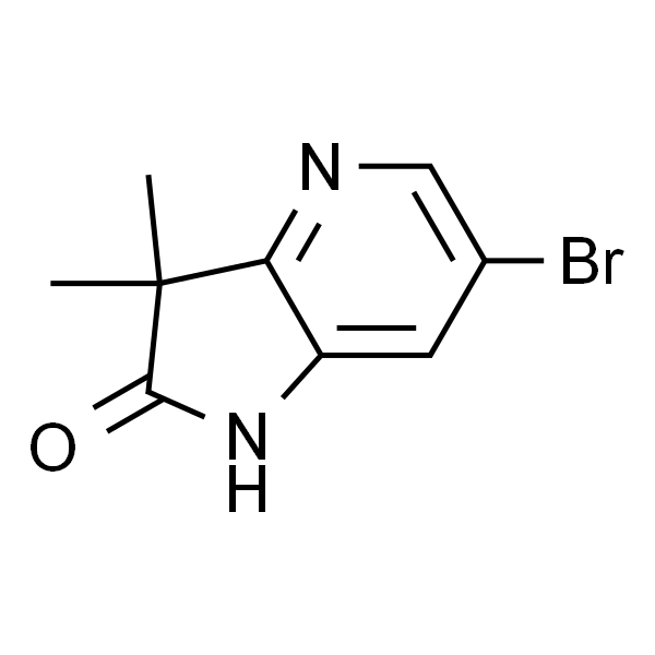 6-溴-3,3-二甲基-1H,2H,3H-吡咯并[3,2-b]吡啶-2-酮