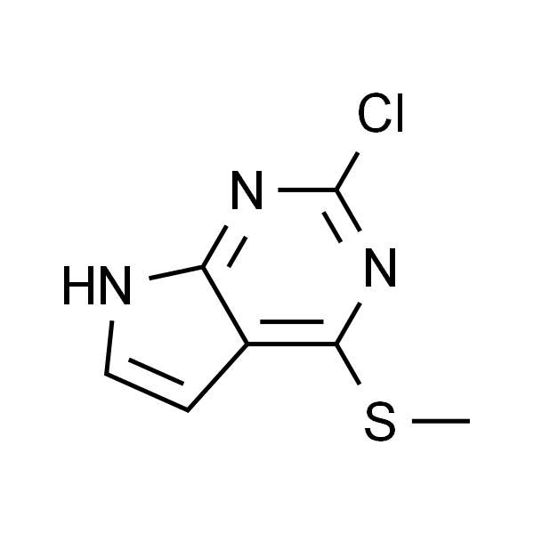 2-氯-4-(甲硫基)-7H-吡咯并[2,3-d]嘧啶
