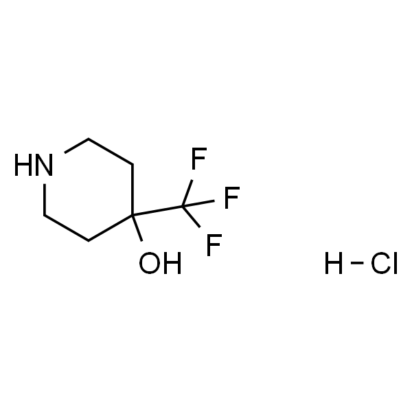 4-(trifluoromethyl)piperidin-4-ol hydrochloride