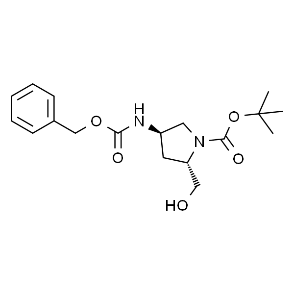 (2S,4R)-4-(((苄氧基)羰基)氨基)-2-(羟甲基)吡咯烷-1-羧酸叔丁酯