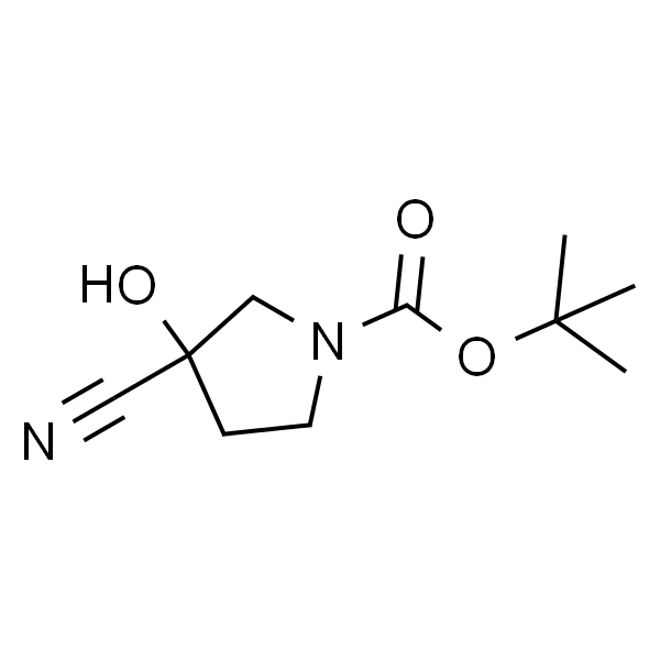 3-氰基-3-羟基吡咯烷-1-羧酸叔丁酯
